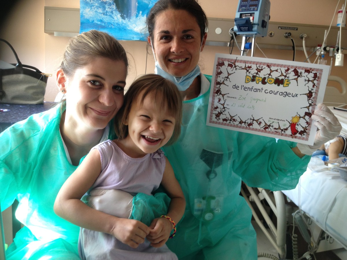 Margaux et Virginie deux anges de l'oncologie pédiatrique !
